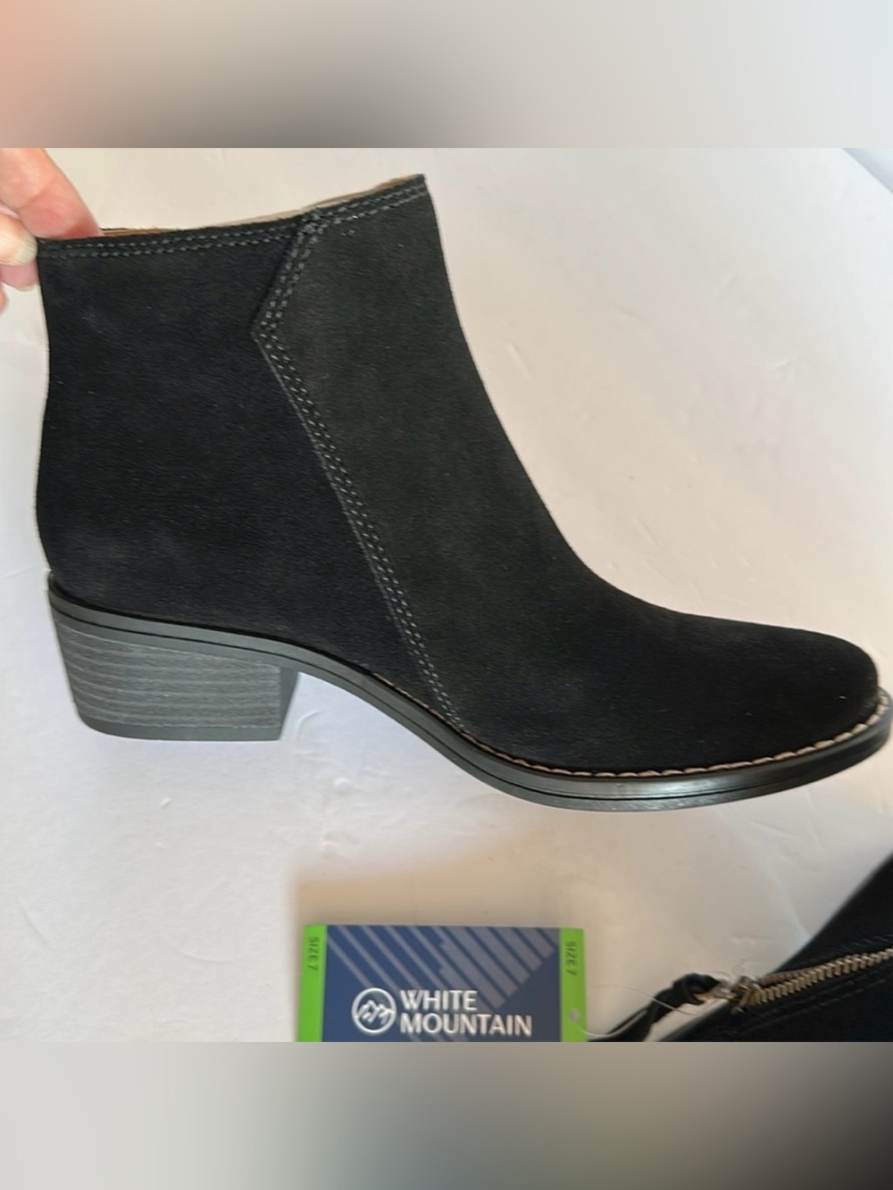 White Mountain Women’s Ankle Boot Genuine Leather